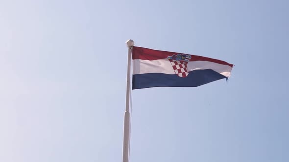 National flag of Croatia