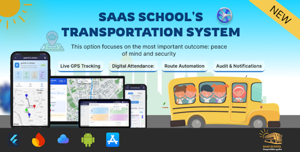 AIl School Bus Tracking System - Android & IOS