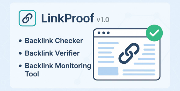 LinkProof - Backlink Verifier & Backlink Checker | Backlink Monitoring Tools