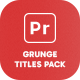 Grunge Titles - VideoHive Item for Sale