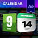 Calendar Count - VideoHive Item for Sale