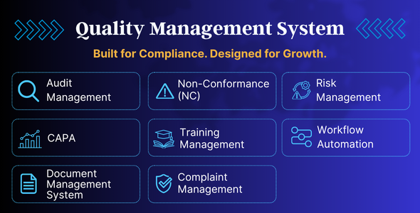 Pro QMS - Advanced Quality Management System