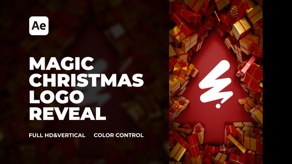 Magic Christmas Logo Reveal