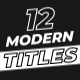 Modern Titles - VideoHive Item for Sale
