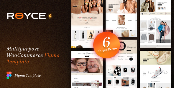 Royce - Multipurpose Woocommerce Figma Template