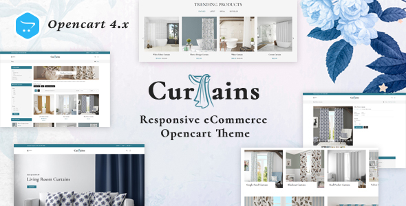 Curtains - Responsive OpenCart 4 Theme