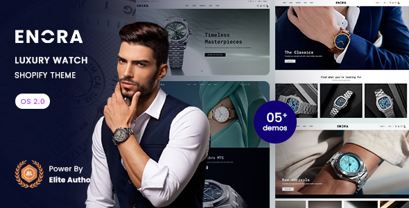 Enora - Luxury Watch Shopify 2.0 Theme