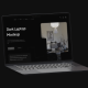 Dark Laptop mockup - VideoHive Item for Sale