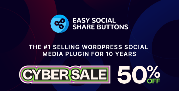 Easy Social Share Buttons for WordPress