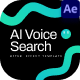 AI Voice Search After Effect - VideoHive Item for Sale