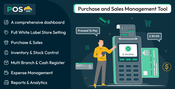POS SaaS - Purchase and Sales Management Tool