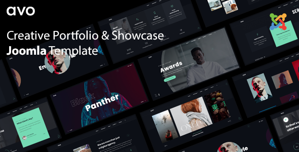 Avo - Creative Agency & Showcase Portfolio Joomla Template