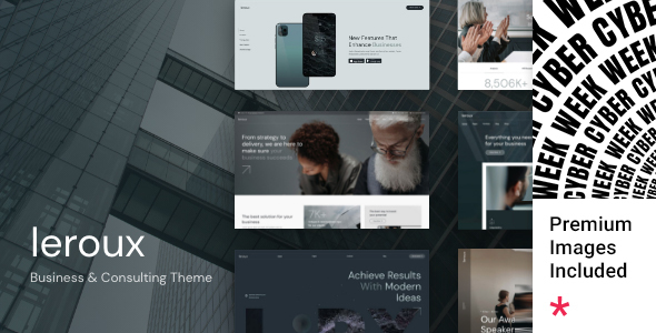 Leroux - Business Consulting WordPress Theme