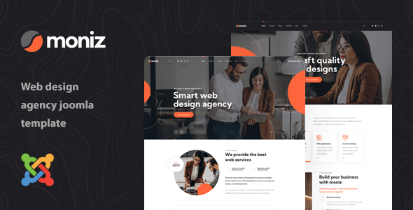 Moniz - Web Design Agency Joomla Template