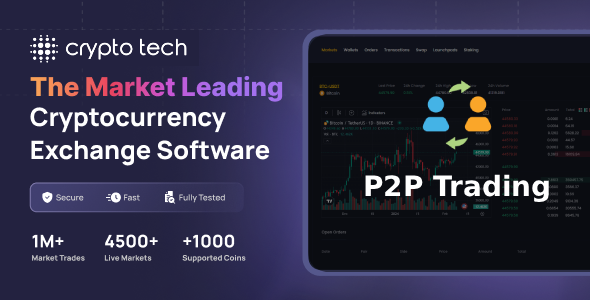 Peer to Peer (P2P) Escrow Platform for Crypto and Fiat Exchange Platform