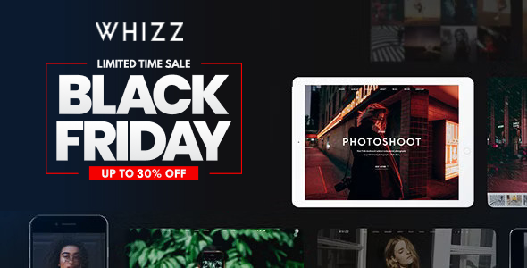Whizz Photography WordPress Theme