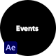 Events List - VideoHive Item for Sale
