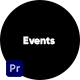 Events List - VideoHive Item for Sale