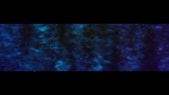 Glowing Background Blue Ultra Wide