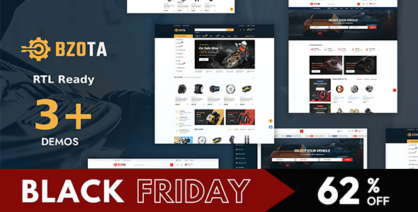 BzoTa – Vehicles, Parts & Accessories Magento 2 Theme