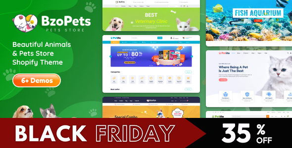BzoPets - Pet Store and Supplies Shopify 2.0 Theme