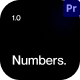 Numbers 1.0 - VideoHive Item for Sale