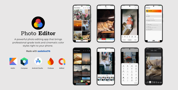 PhotoEditor – Pro Photo Editing App