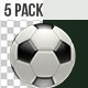 Realistic Soccer Ball - Set of 5 Renders - VideoHive Item for Sale