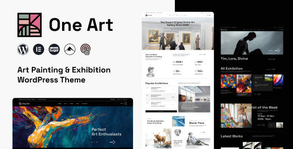 One Art - Portfolio & Artist WordPress Theme