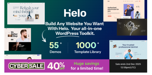 Helo | Multi-Purpose Elementor WordPress Theme