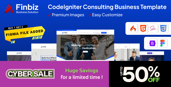 Finbiz - CodeIgniter - Consulting Business Template