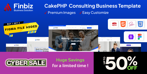 Finbiz - Business Consulting CakePHP Template