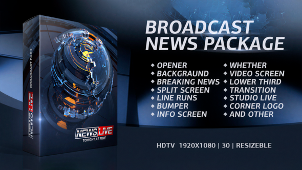 Broadcast News Package