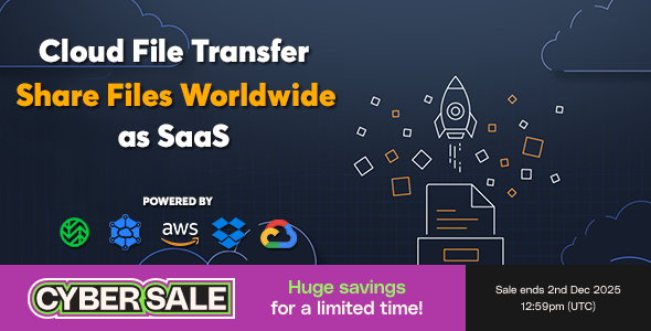 Cloud File Transfer - File Share and File Transfer Service as SaaS