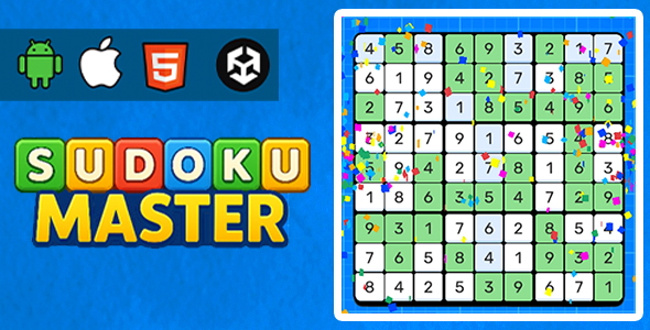 Sudoku Master - HTML5 Game