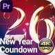 New Year Countdown for Adobe Premiere - VideoHive Item for Sale