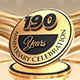 190 years, 190th anniversary video - VideoHive Item for Sale