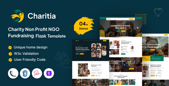 Charitia - Charity & Donation Flask Template