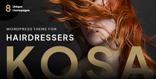 Kosa - Hairdresser & Beauty Salon WordPress Theme