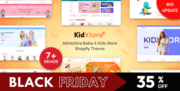 KidXtore - Baby Shop and Kids Store Shopify 2.0 Theme