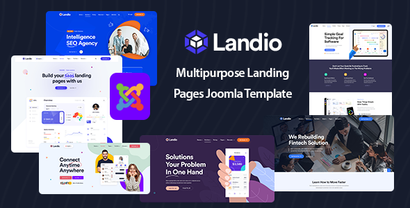 Landio - Multipurpose Landing Page Joomla Template