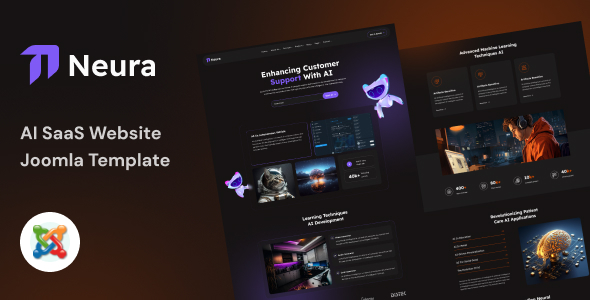 Neura - AI SaaS Website Joomla Template