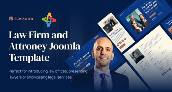 LawGuru - Law Firm and Attorney Joomla Template | Lawyer