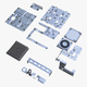 Chassis Mounting Frame Parts M1 - 3DOcean Item for Sale