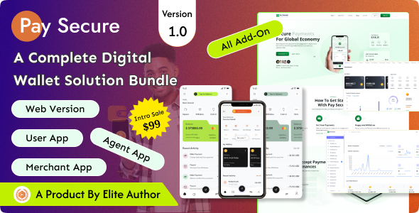 Pay Secure - Digital Wallet Solution Bundle
