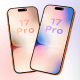 Phone 17 Pro Orange Mockup - VideoHive Item for Sale