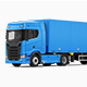 Scania S730 Semi Truck Mockup - GraphicRiver Item for Sale