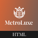 Hotel Booking HTML Template - Metroluxe - ThemeForest Item for Sale