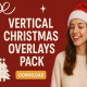 Vertical Christmas Overlays Pack - VideoHive Item for Sale