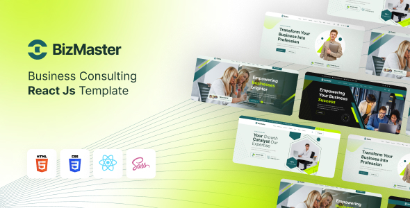 BizMaster - Business Consulting & Finance React Js Template